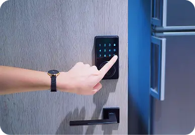 Smart lock and access control installation in Dubai, UAE